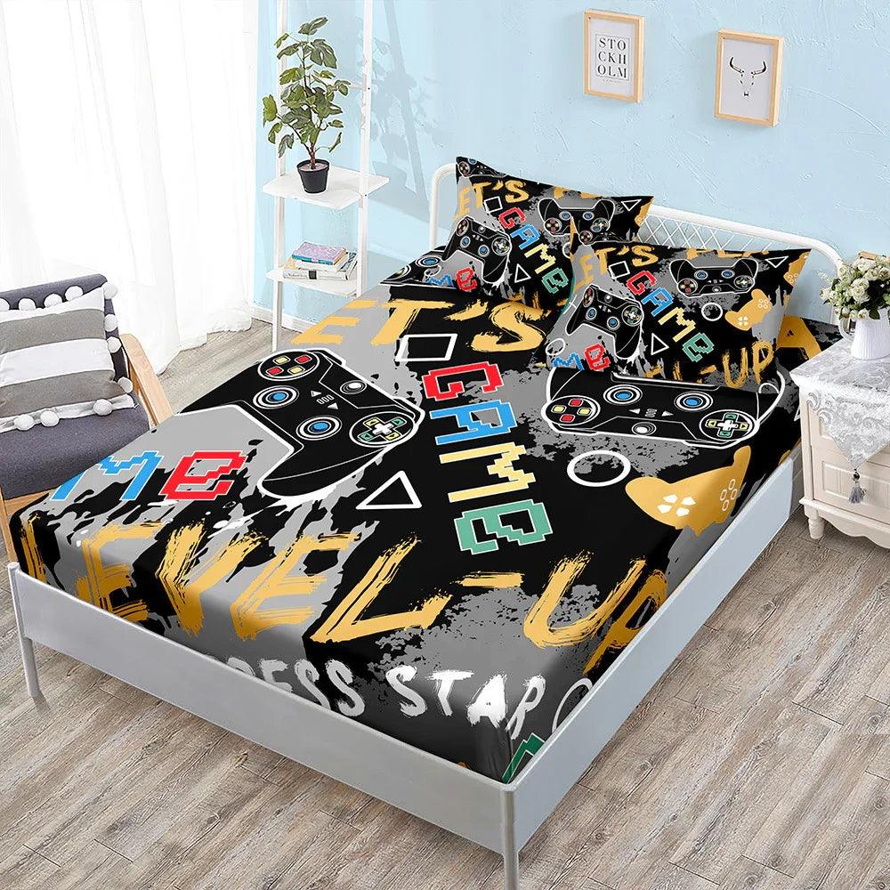 Drap-housse Housse de couette Jeu de trois pièces Housse de matelas CoolEX-STOCK Canada
