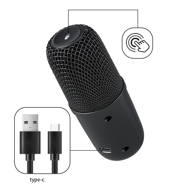 Notebook Computer Game Voice Live Broadcast Desktop USB Wired Microphone EX-STOCK Canada