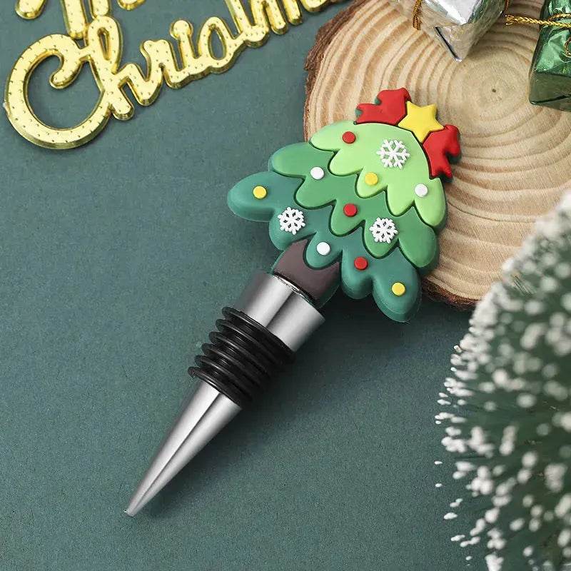 Christmas Holiday Wine Bottle stopper Gift Idea 2024 - EX-STOCK Canada