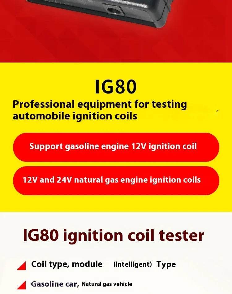 Automobile Car IG80 Ignition Coil Detector Natural Gas Gasoline Detection - EX-STOCK Canada