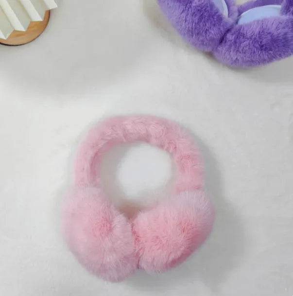 Girls' Winter Furry Fluffy Earmuffs - EX-STOCK Canada