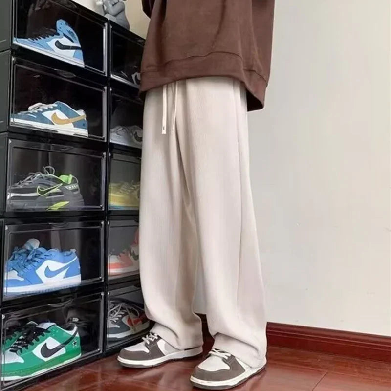 Men's Spring Drape Loose Casual Trousers EX-STOCK Canada