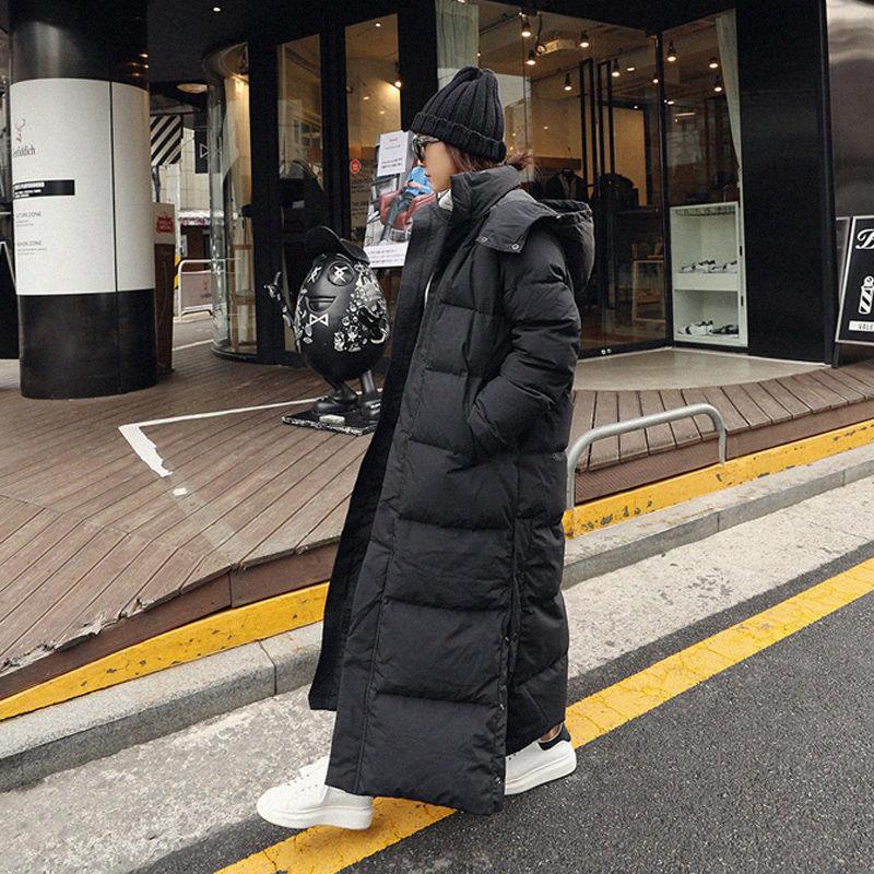 Manteau en coton pour femmes, ample et rembourré, long, sous le genou - EX-STOCK Canada