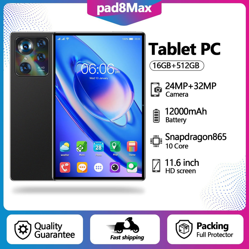 10" Tablet PC Smart Call Google Edition PAD8MAX EX-STOCK Canada