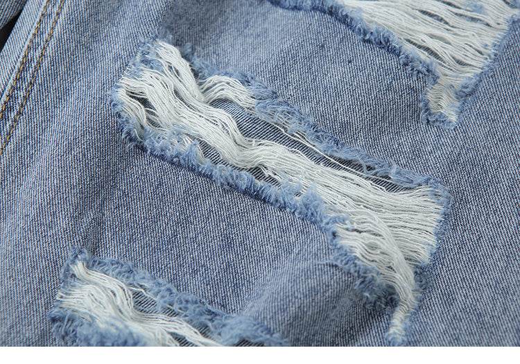 Women Street style Ripped Denim Jeans Pant Low rise - EX-STOCK Canada