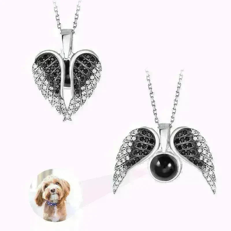 Female's Love Angel Wings Necklace - EX-STOCK CANADA