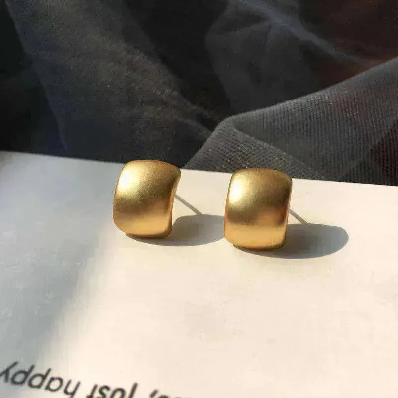 boucles d'oreilles plaquées style coréen pour femmes - EX-STOCK CANADA