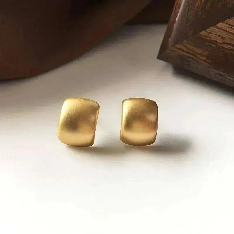 boucles d'oreilles plaquées style coréen pour femmes - EX-STOCK CANADA