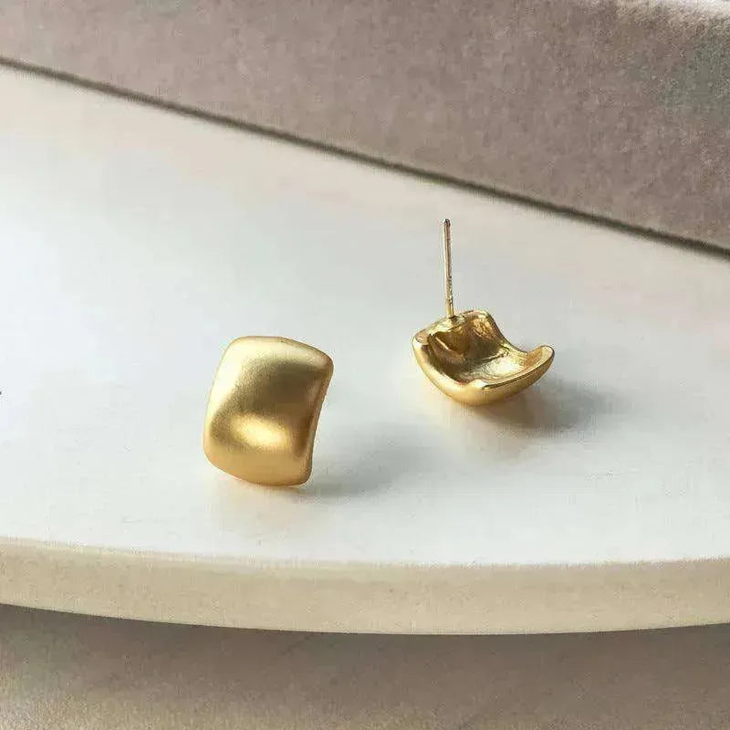 boucles d'oreilles plaquées style coréen pour femmes - EX-STOCK CANADA