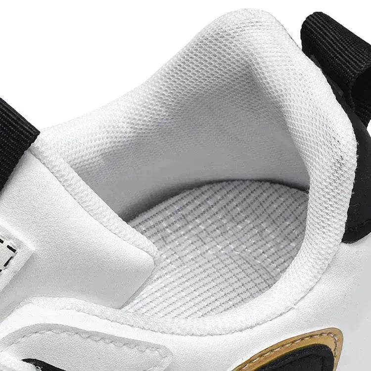 Fashionable Unisex Colorblock Lace-up Sneakers For Men and Women Breathable Low-top Platform Sneakers Running Walking Sports Shoes - EX-STOCK Canada