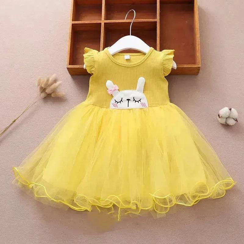 Newborn baby Girls' Summer Vest Dress Infant dresses. - EX-STOCK Canada