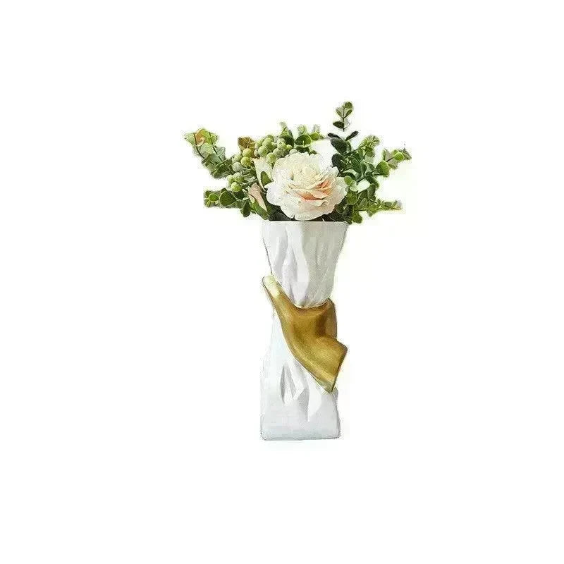 First Sight TV cabinet Office Home Ornaments dried flowers Vase - EX-STOCK CANADA