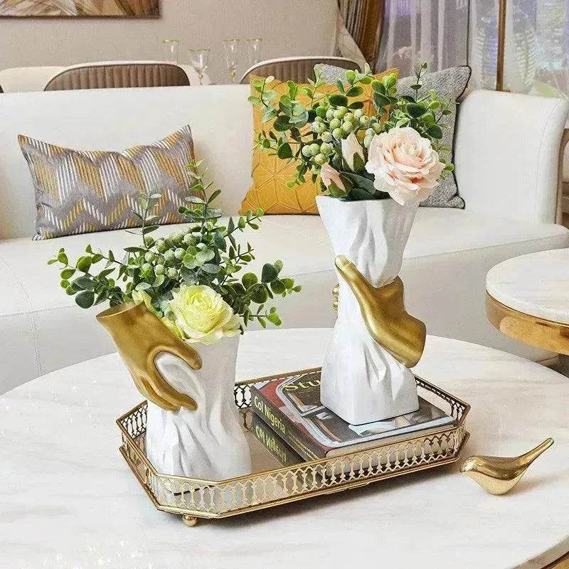 First Sight TV cabinet Office Home Ornaments dried flowers Vase - EX-STOCK Canada