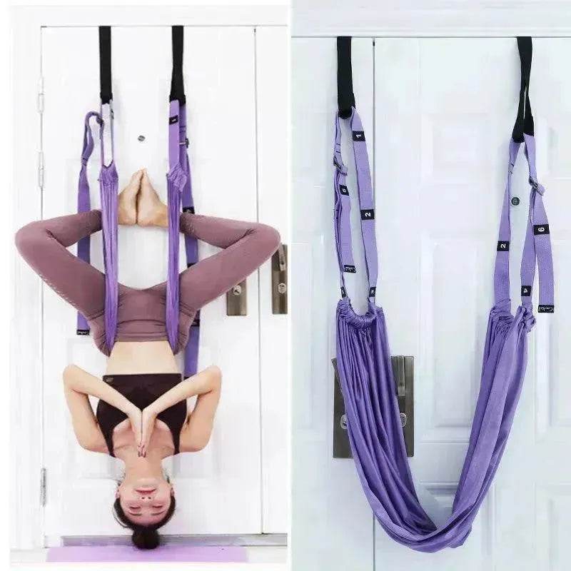 Fitness Hip Stretch Yoga Belt Inverted Rope Pull Stretch Belt Split Lower Waist Trainer Yoga Stretching Belt Yoga Belt Straps Yoga Hanging Belt - EX-STOCK Canada