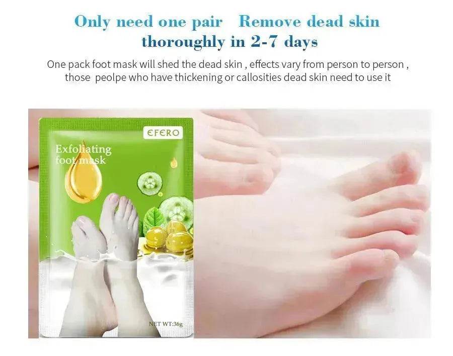 Foot Peeling Mask Pedicure Socks Foot Mask - EX-STOCK Canada