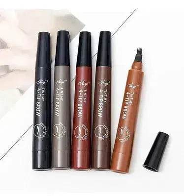 Four-Forked Water Eyebrow Pencil Four-Head Eyebrow Pencil - EX-STOCK Canada