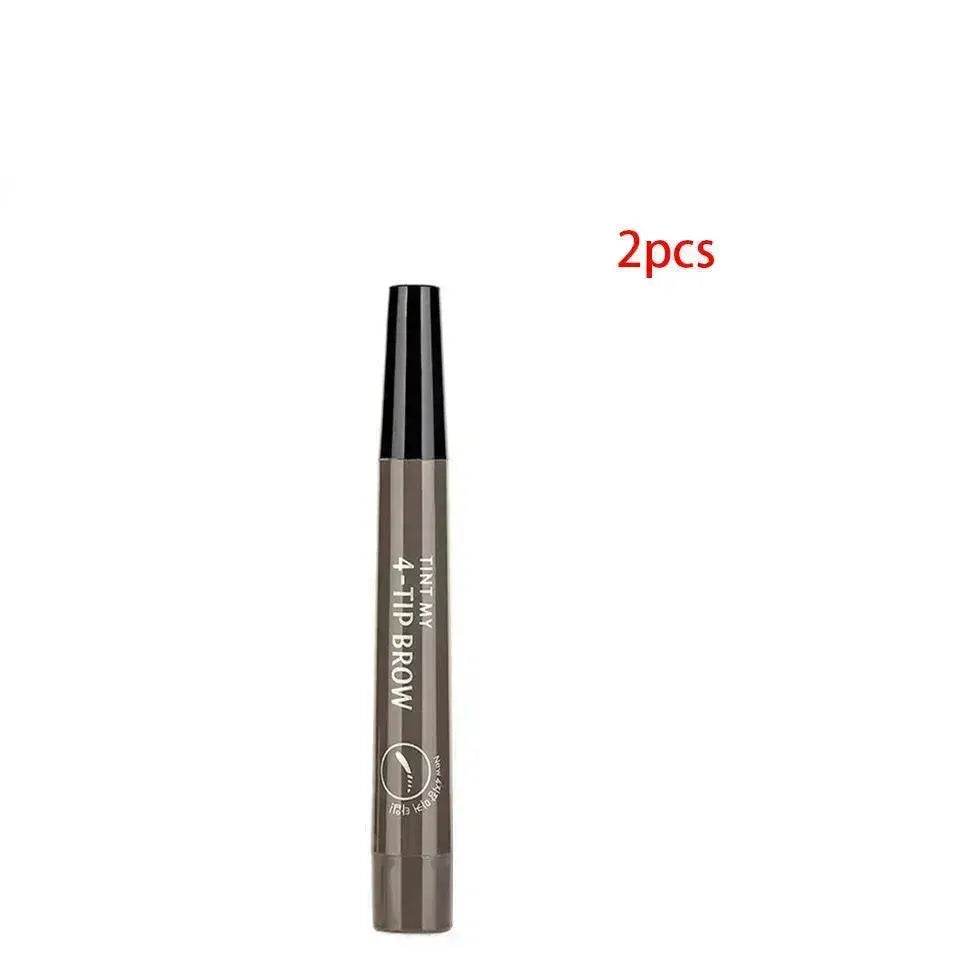 Four-Forked Water Eyebrow Pencil Four-Head Eyebrow Pencil - EX-STOCK Canada