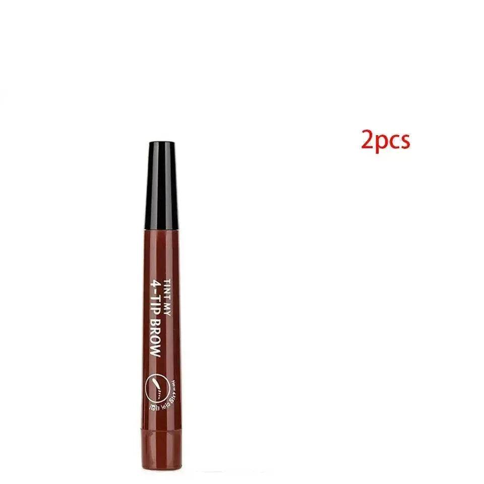 Four-Forked Water Eyebrow Pencil Four-Head Eyebrow Pencil - EX-STOCK Canada