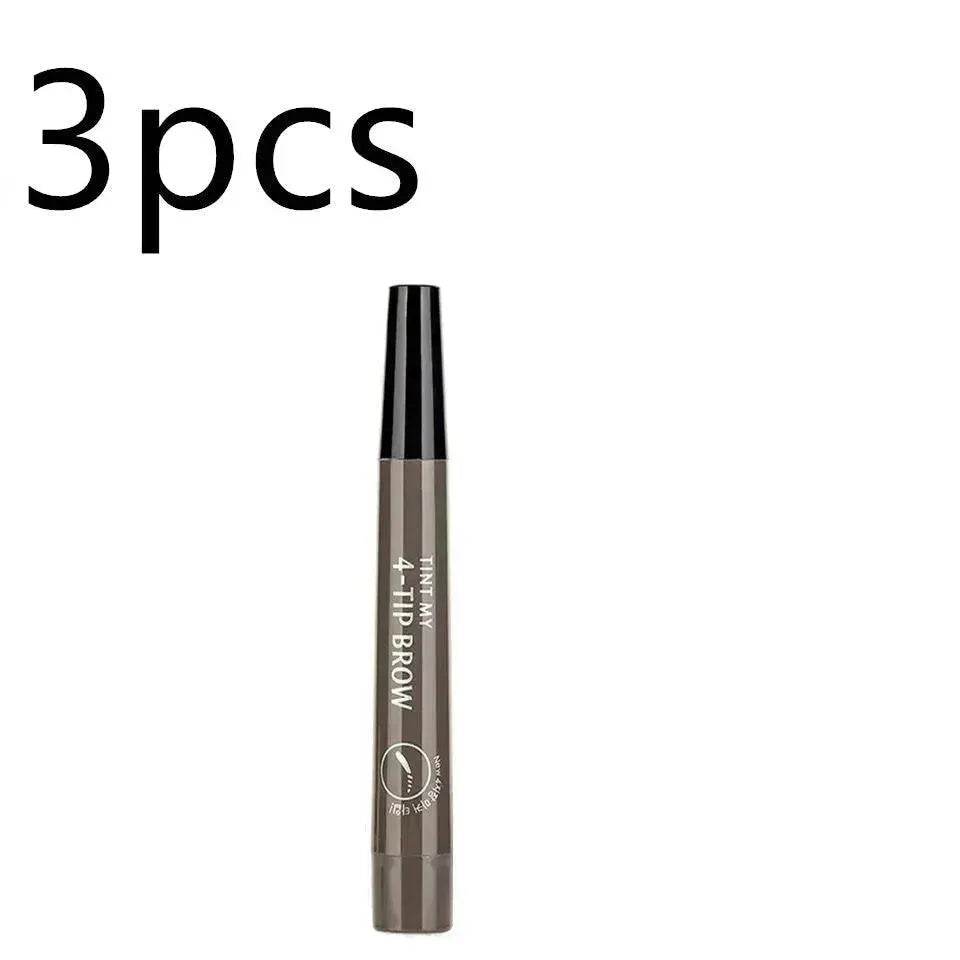 Four-Forked Water Eyebrow Pencil Four-Head Eyebrow Pencil - EX-STOCK Canada