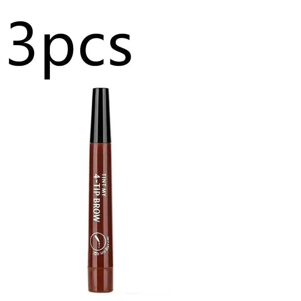 Four-Forked Water Eyebrow Pencil Four-Head Eyebrow Pencil - EX-STOCK Canada