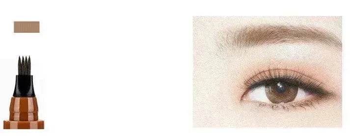 Four-Forked Water Eyebrow Pencil Four-Head Eyebrow Pencil - EX-STOCK Canada