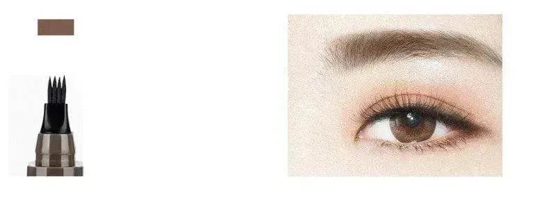 Four-Forked Water Eyebrow Pencil Four-Head Eyebrow Pencil - EX-STOCK Canada