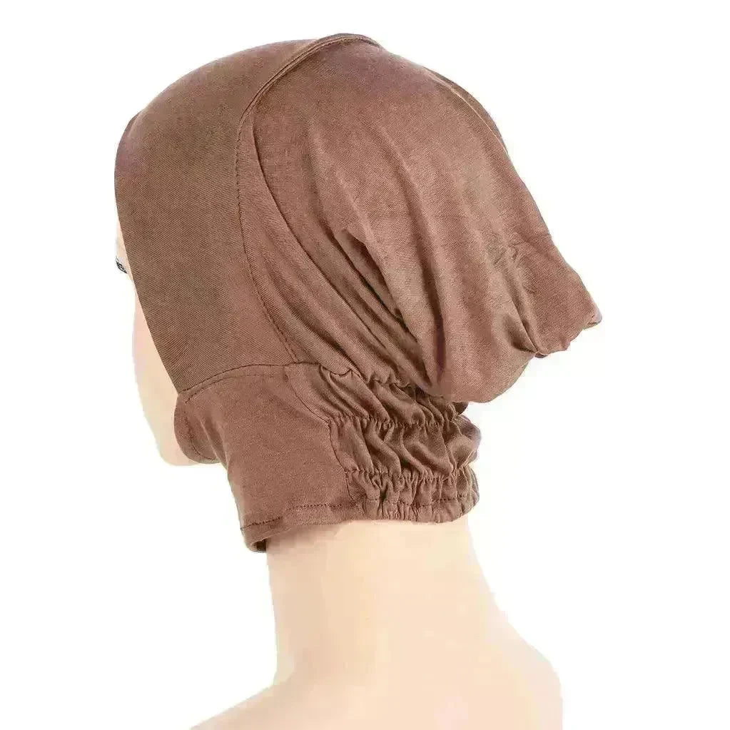Four-Season Silk Cotton Pullover Hat in Solid Color with Elastic Fit - EX-STOCK CANADA