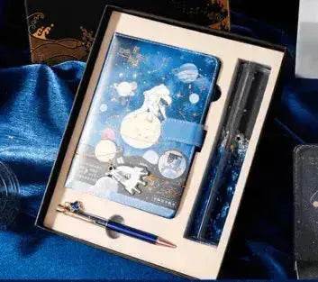 Galaxy Dream Coloring Page Notebook Cute Cartoon Astronaut - EX-STOCK Canada