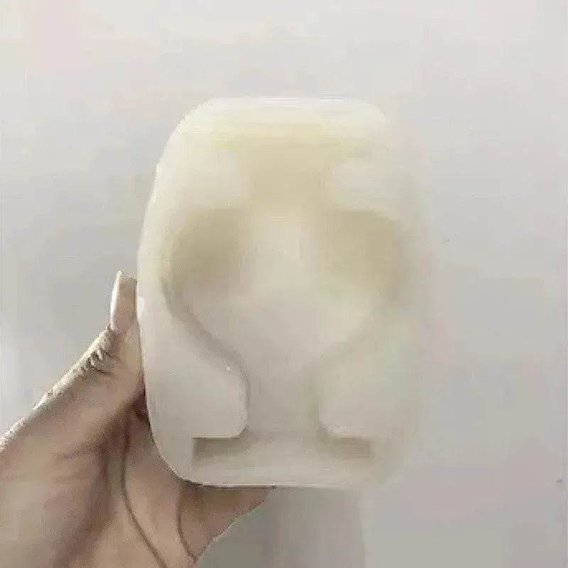 Geometric Love Flower Scented Candle Mold - EX-STOCK Canada