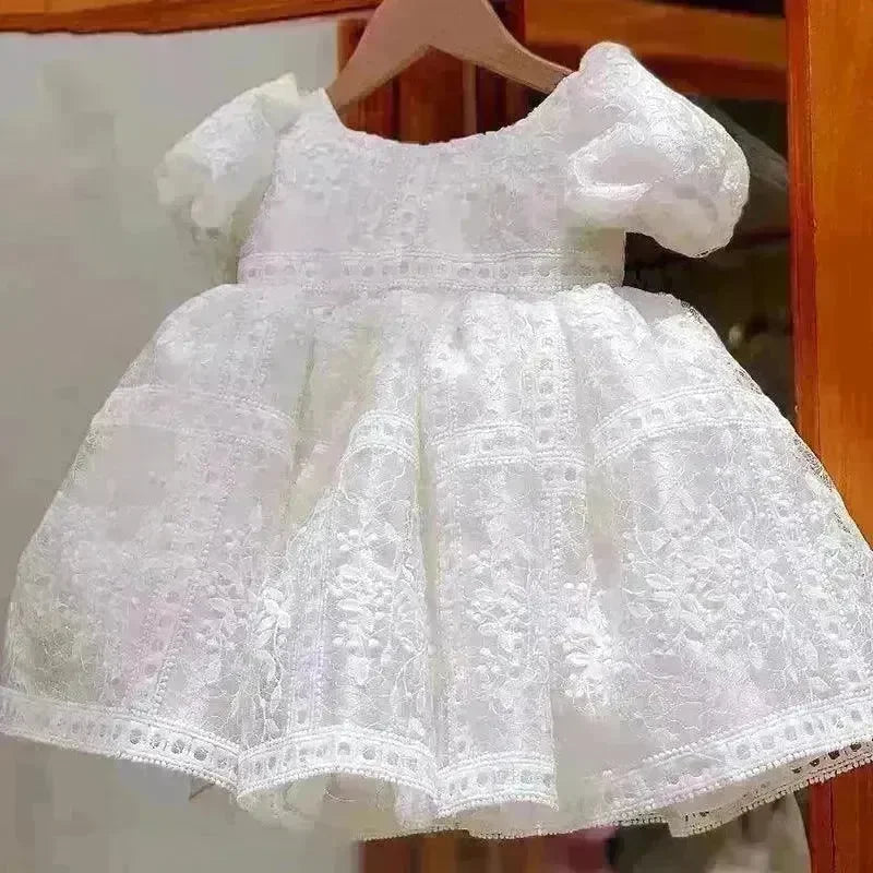 Girl's Dress Western Style Hundred Days High-end Tutu Skirt - EX-STOCK CANADA