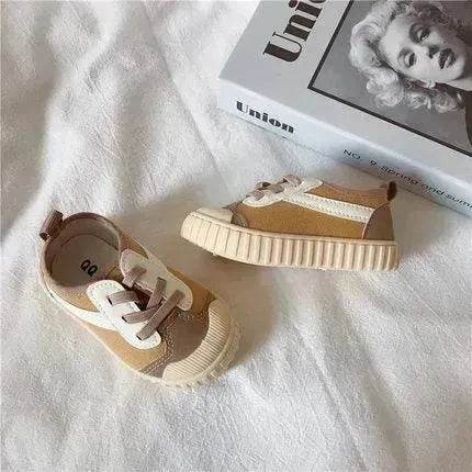 Girls' Baby Soft Bottom Non-slip Children's Canvas Shoes - EX-STOCK Canada