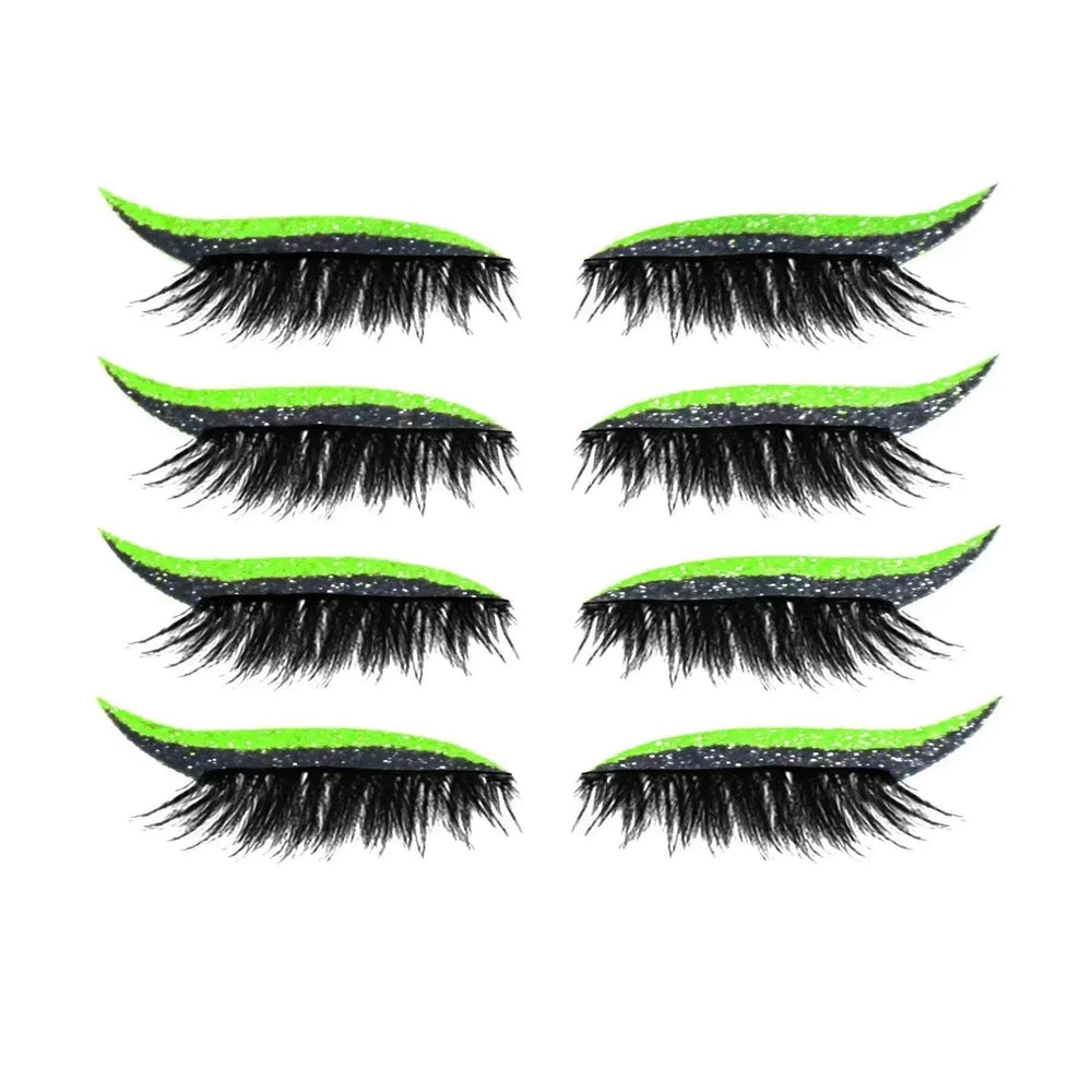 Glittering Eyeliner Sticker False lashes set - EX-STOCK Canada