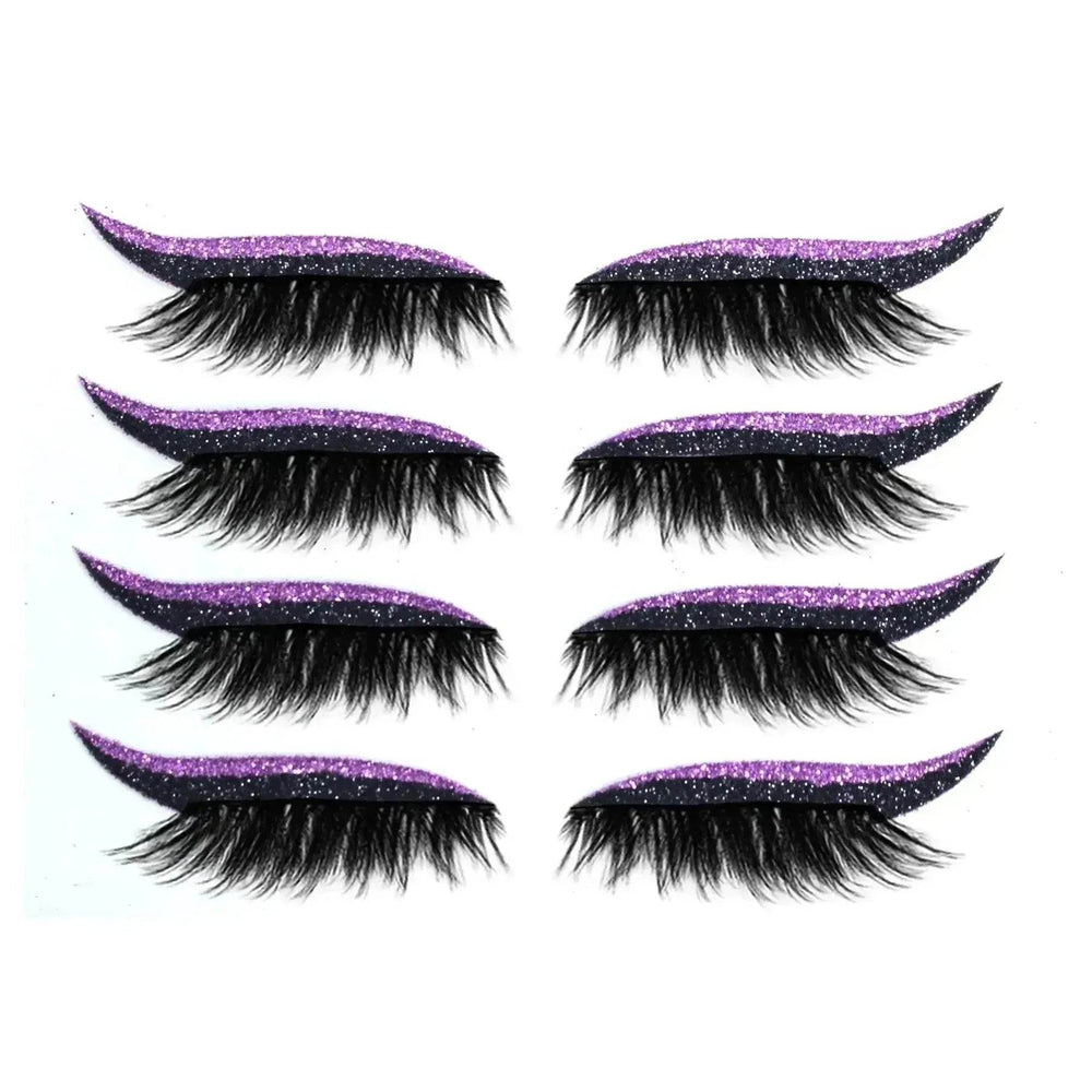 Glittering Eyeliner Sticker False lashes set - EX-STOCK Canada