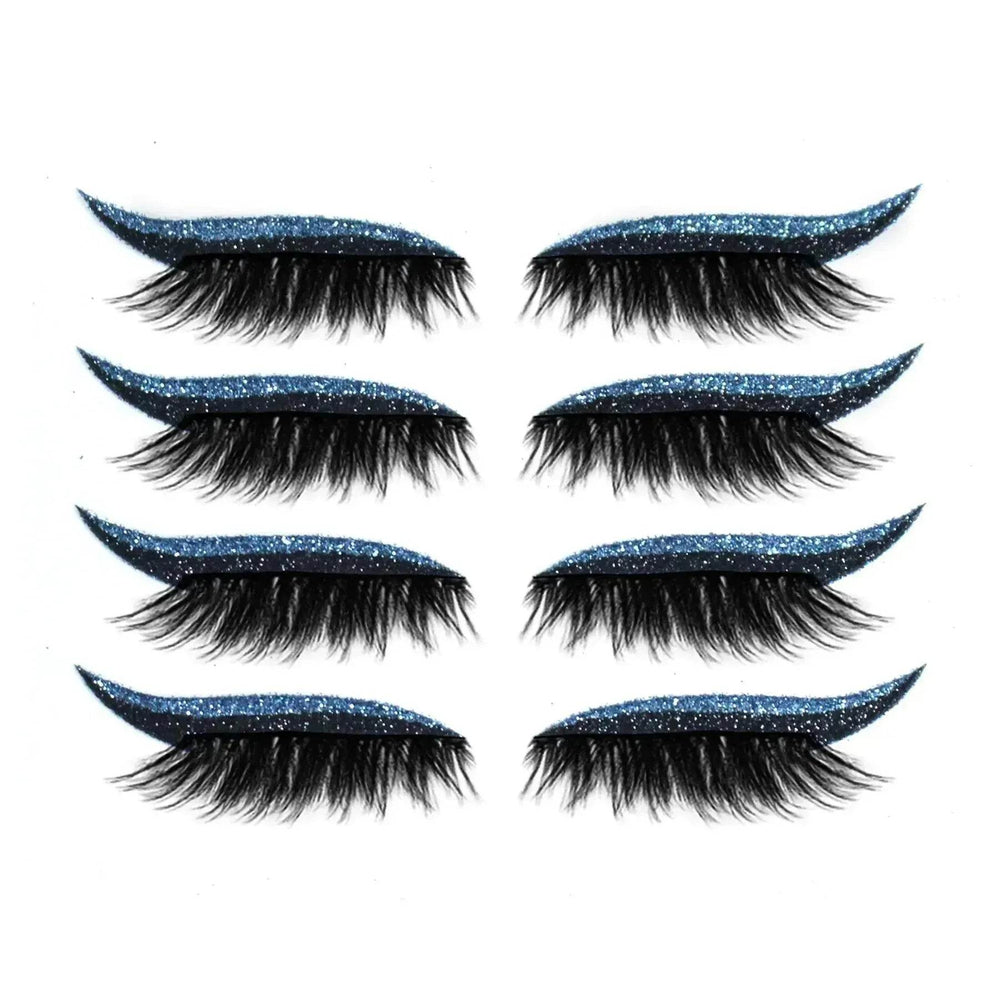 Glittering Eyeliner Sticker False lashes set - EX-STOCK Canada