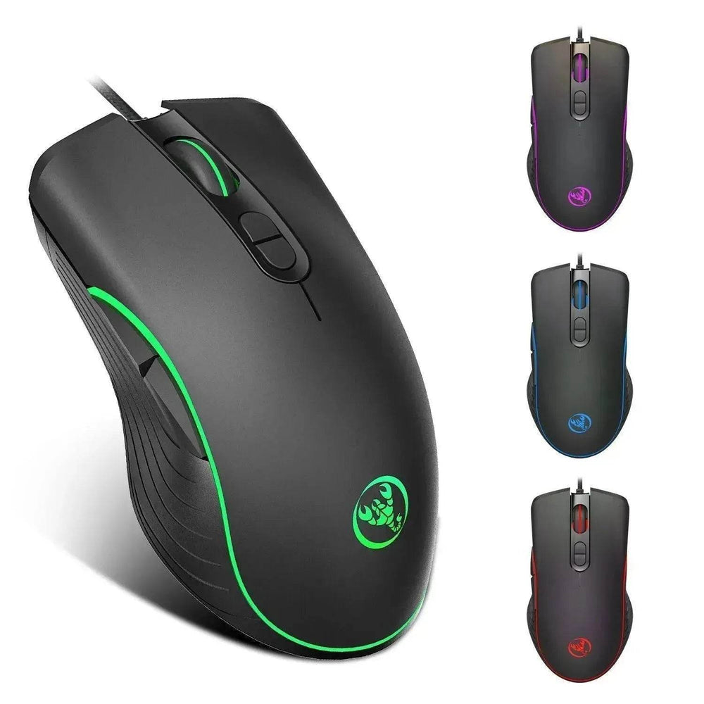 Glowing Gaming Mouse Gaming Wired Mouse - EX-STOCK Canada