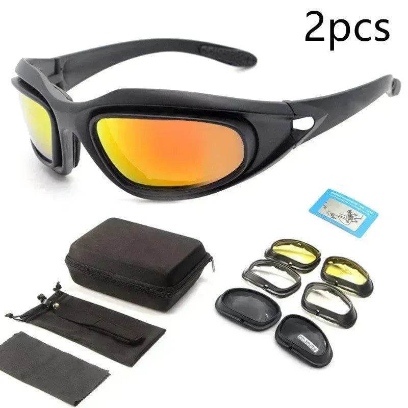 Goggles Polarized Tactical Sunglasses Outdoor Cycling Night Vision Dustproof Sunglasses - EX-STOCK Canada