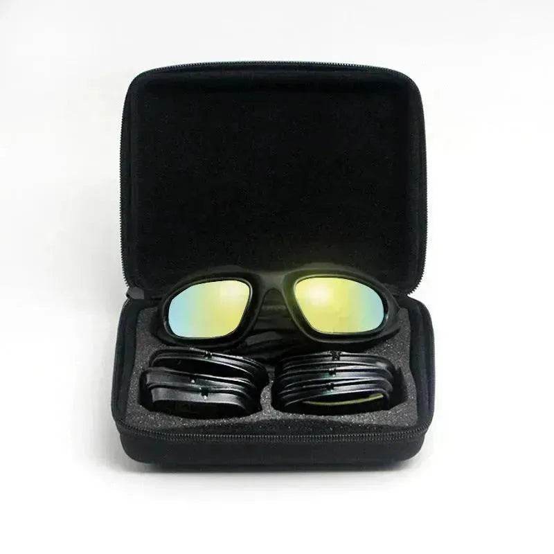 Goggles Polarized Tactical Sunglasses Outdoor Cycling Night Vision Dustproof Sunglasses - EX-STOCK Canada