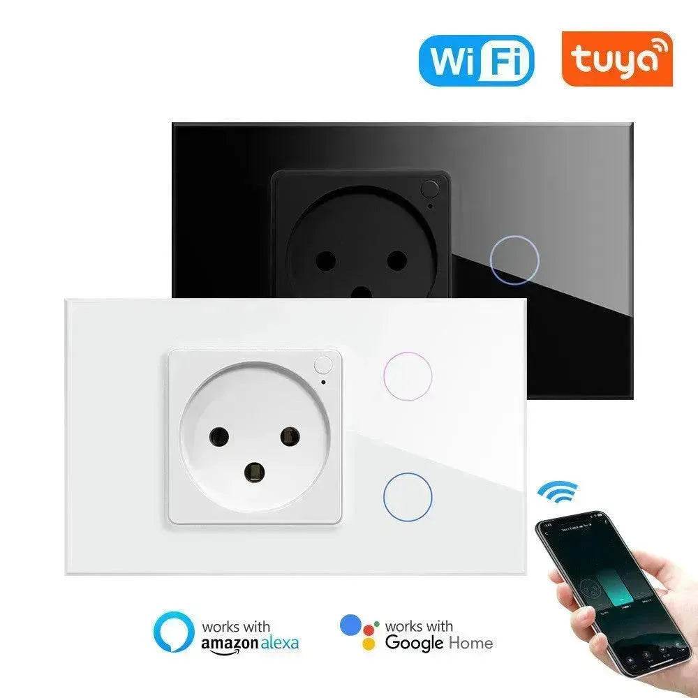 Graffiti Color Column Wall Timing Touch Lamp Socket Voice Control Intelligent - EX-STOCK Canada