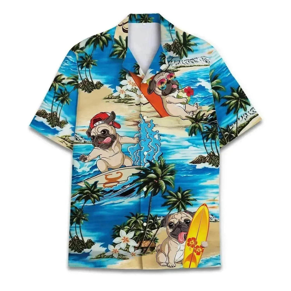 Hawaiian Shirt 3D Men's Fashionable Casual Clothing - EX-STOCK Canada