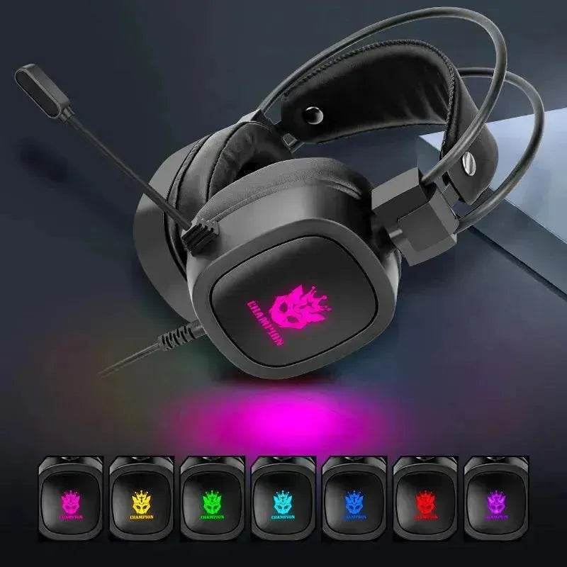 Headset Headset Gaming Gaming Headset With Microphone - EX-STOCK Canada