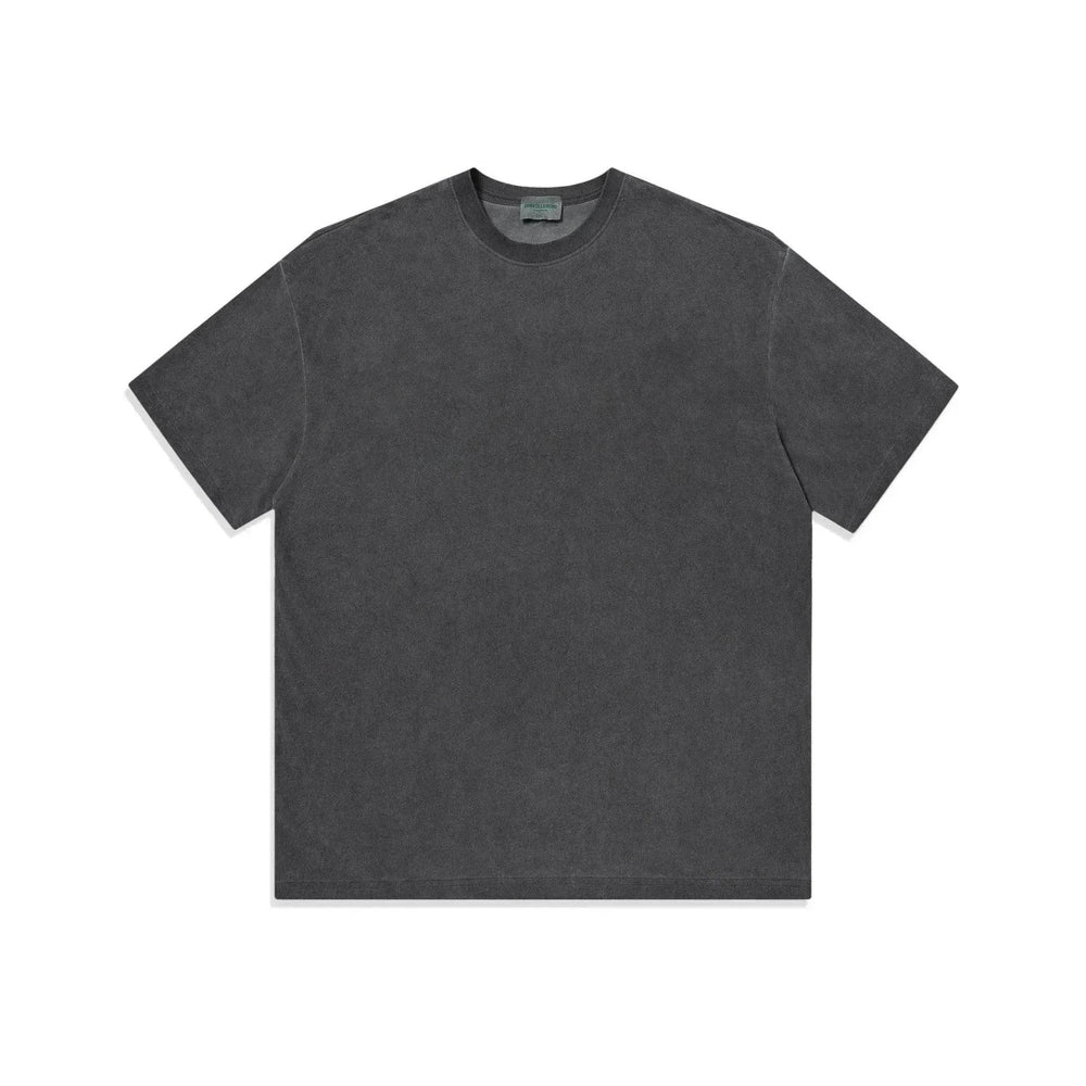 Heavy Dirty Washed Old Loose Double Yarn Cotton Short Sleeve - EX-STOCK Canada