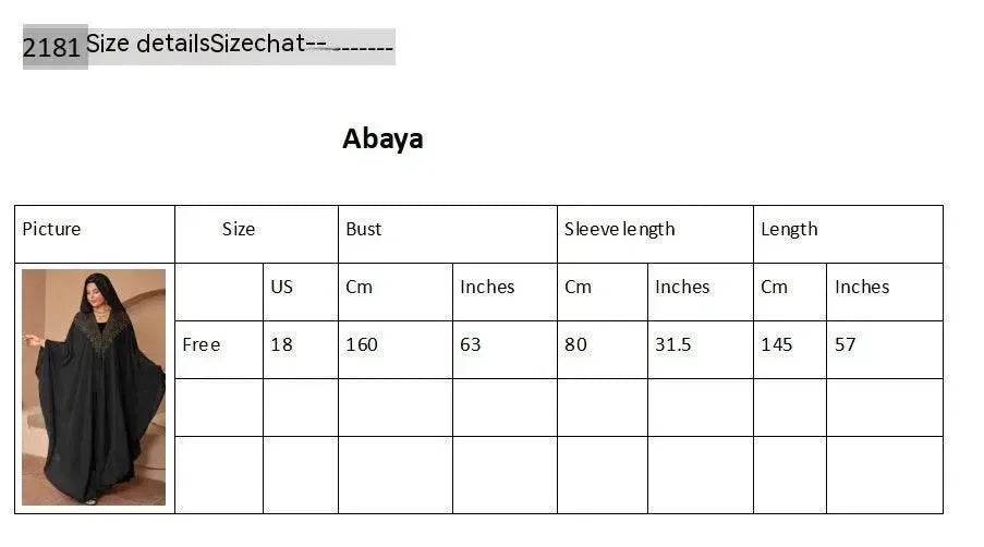 Hochauflösender Arabischer Schal mit Kapuzenumhang - EX-STOCK Canada