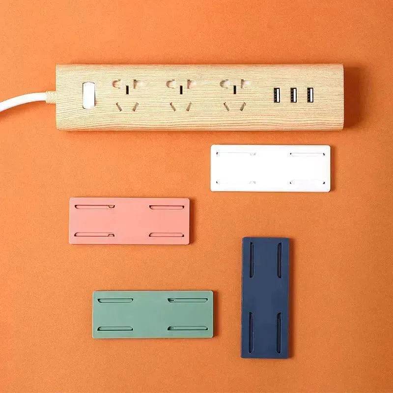 Hole-free Wall Power Extension Socket Holder - EX-STOCK Canada