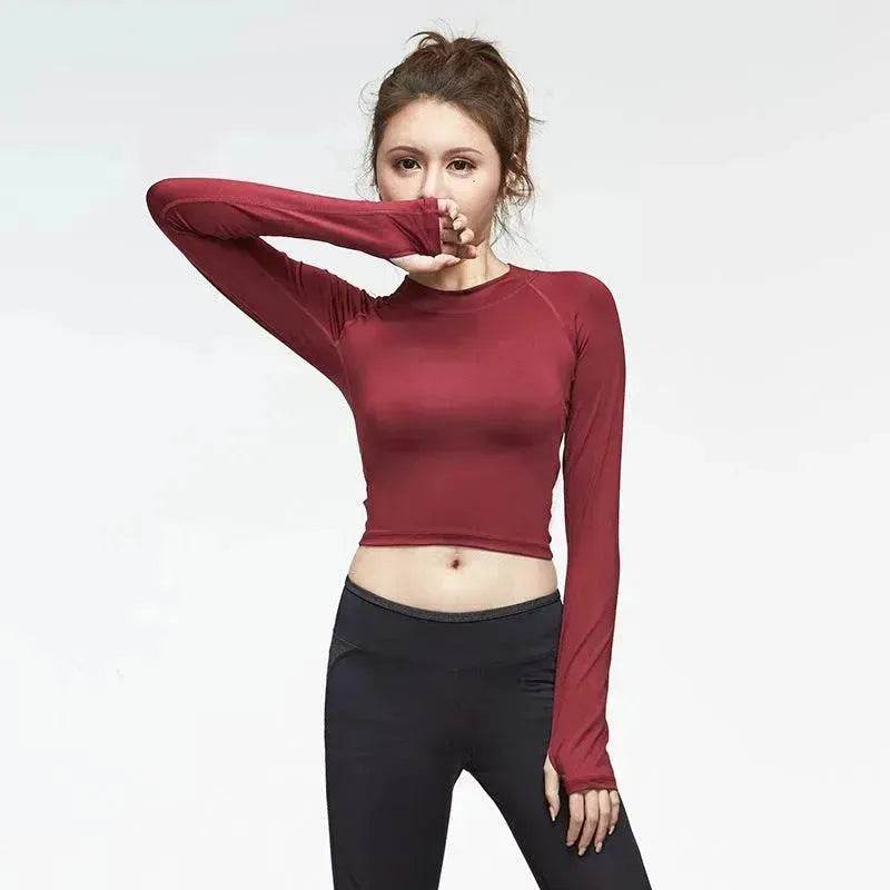 Hollowed-out back gym clothes - EX-STOCK Canada