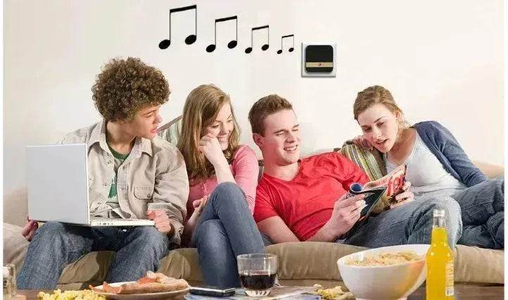 Home alarm smart wifi video doorbell wireless video intercom doorbell mobile phone remote video sea H1 program - EX-STOCK Canada