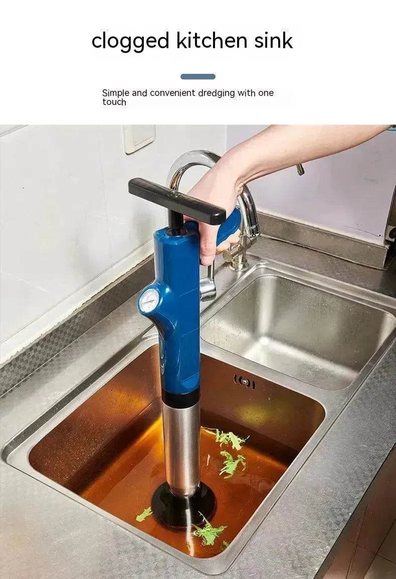 Household Kitchen Sink Toilet Blocked Pipe Unclogging Plunger. - EX-STOCK Canada