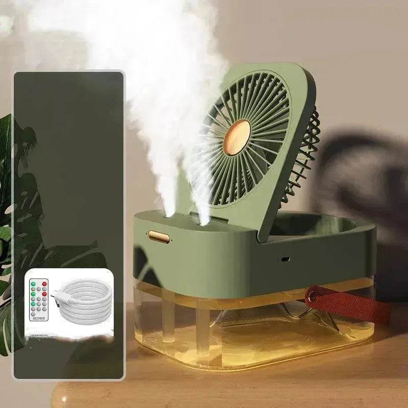 Humidifier Spray Fan Portable Fan Air Cooler Air Humidifier USB Fan Desktop Fan With Night Light For Summer Home Appliance - EX-STOCK Canada