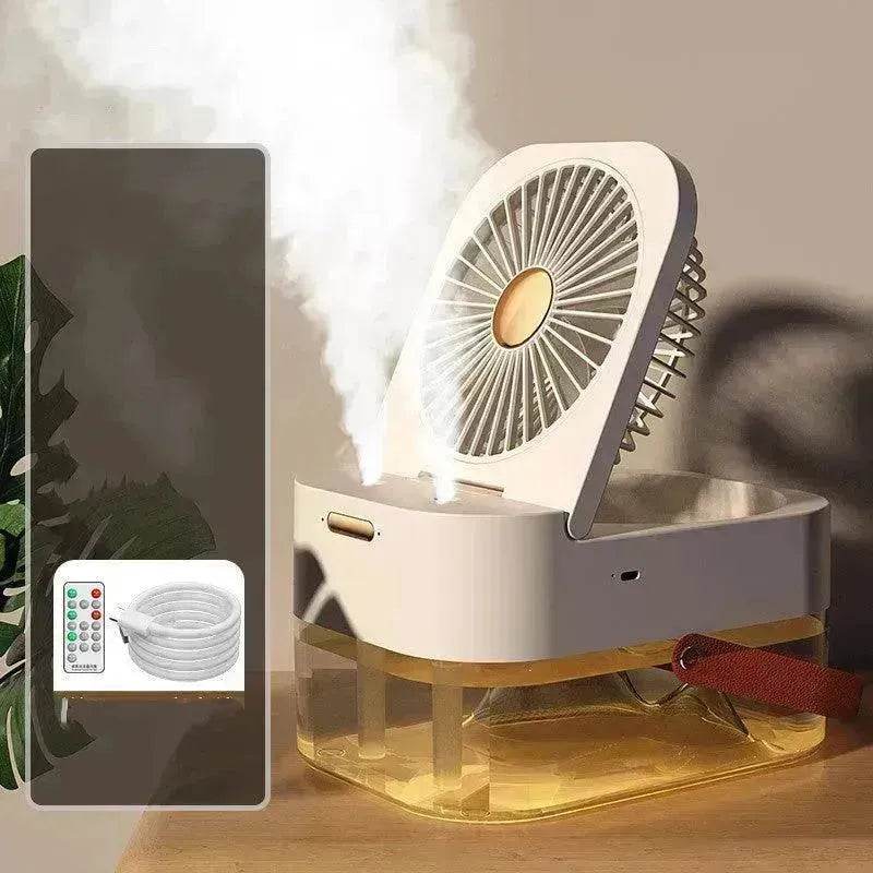 Humidifier Spray Fan Portable Fan Air Cooler Air Humidifier USB Fan Desktop Fan With Night Light For Summer Home Appliance - EX-STOCK Canada