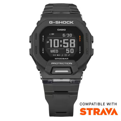 CASIO G-Shock Série GBD-200 Cadran numérique noir | GBD200-1