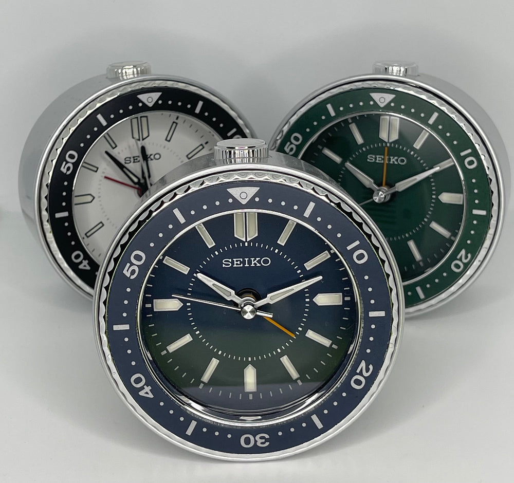 Réveil de bureau SEIKO Bleu | QHE184L